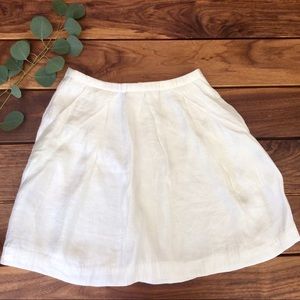 H&M White Skirt